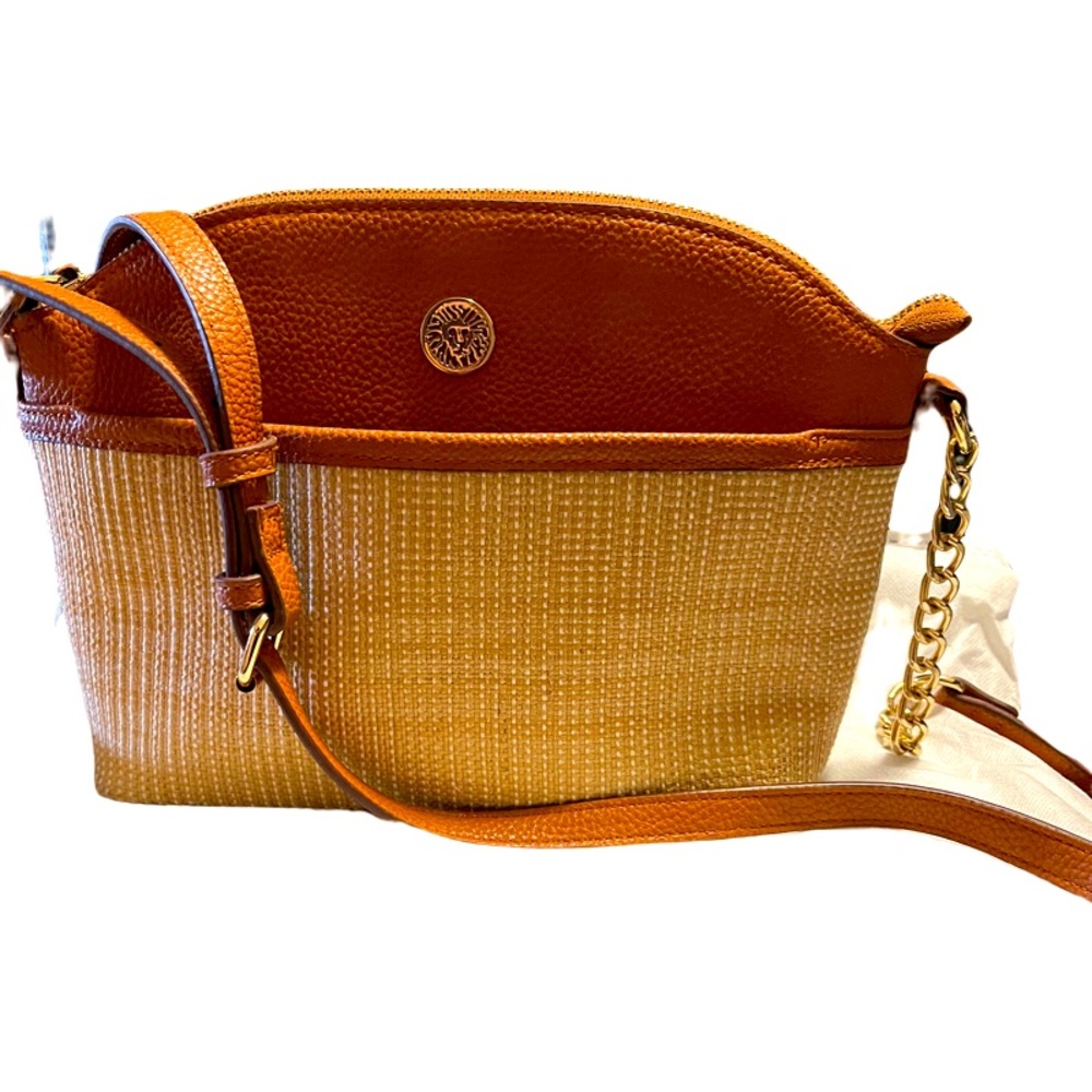 Anne Klein Dome Crossbody Bag w/adjustable strap